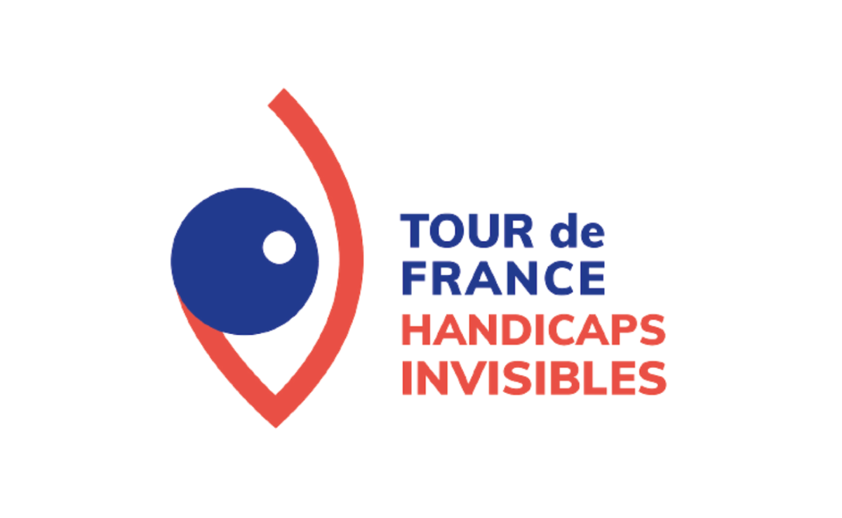 logo du Tour de France des handicaps invisibles