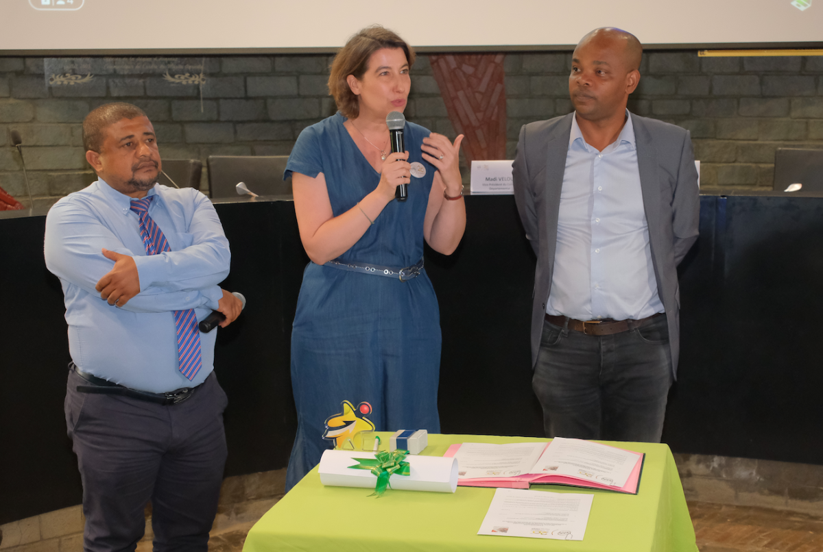 Intervention de Marine Neuville lors des 20 ans du FIPHFP à Mayotte