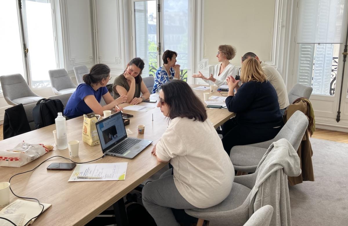 Participantes à la session de parrainage