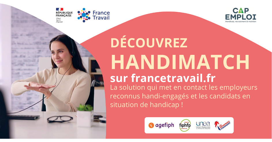 Découvrez Handimatch sur francetravail.fr