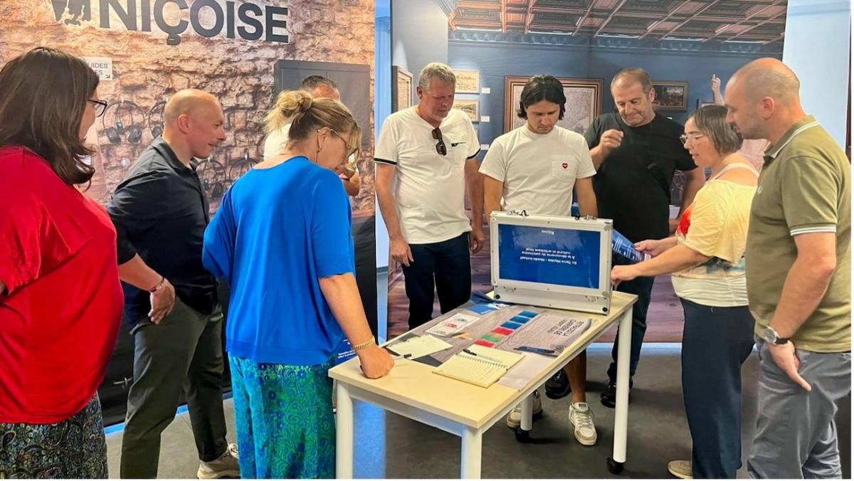 Participants testant l'escape game de la Métropole Nice Côte d'Azur