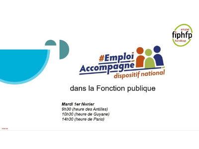 Webinaire Emploi Accompagné