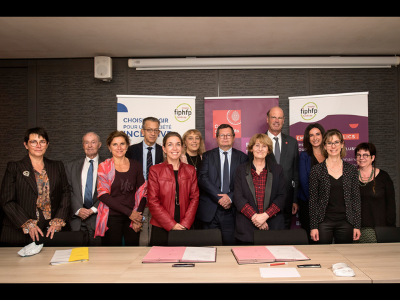 Signature de la convention entre le FIPHFP et la Caisse des Dépôts