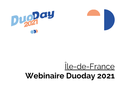 Ile-de-France : Webinaire DuoDay 2021