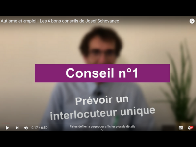 Vidéo : Conseil n°1