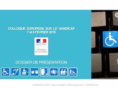 Colloque européen sur le handicap