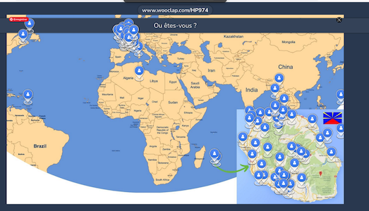 Map monde 
