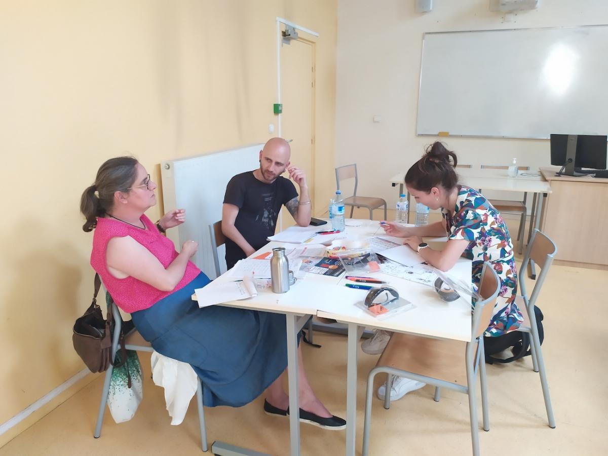 Atelier créatif à l'occasion de la rencontre du Handi-Pacte Auvergne-Rhône-Alpes le 16 juin