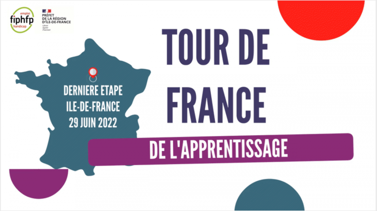 Tour de France de l'apprentissage. Dernière étape Ile-de-France 29 juin 2022