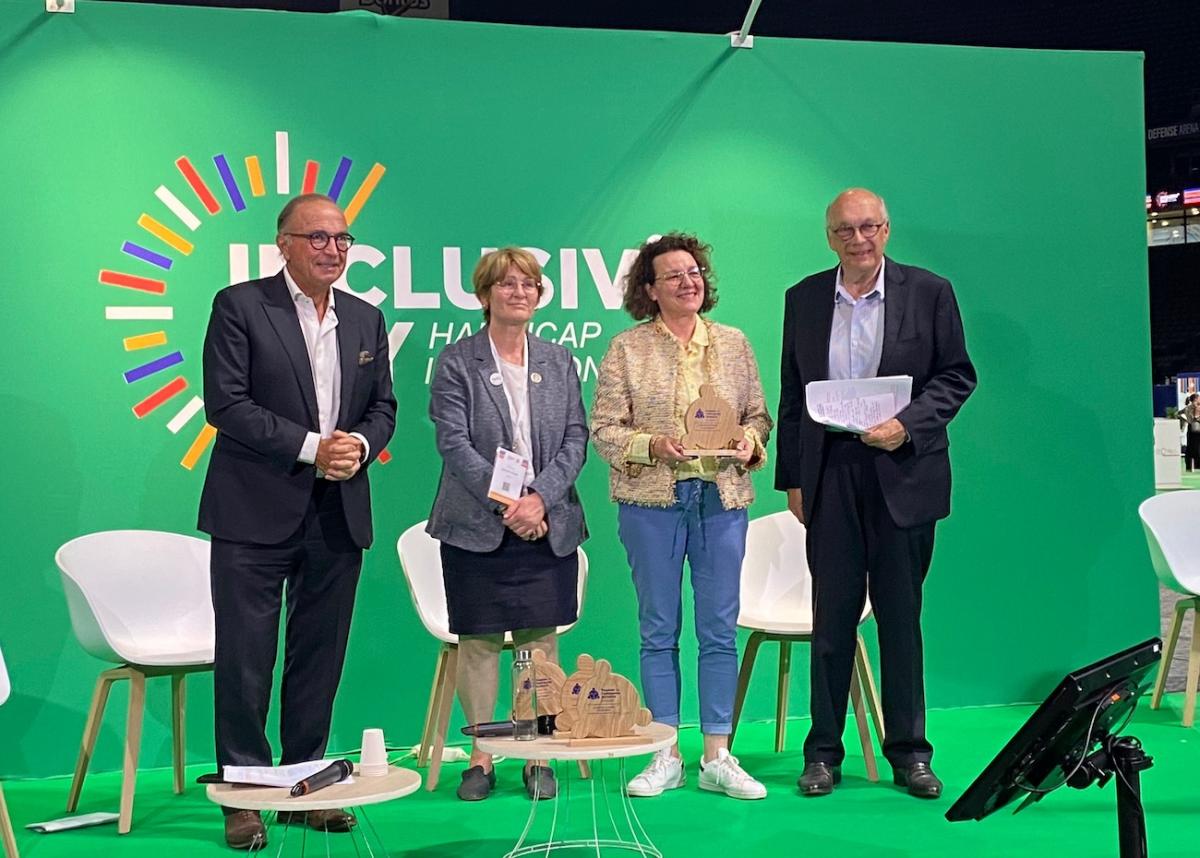 Remise du Trophée de l'entreprise inclusive au centre hospitalier annecy genevois