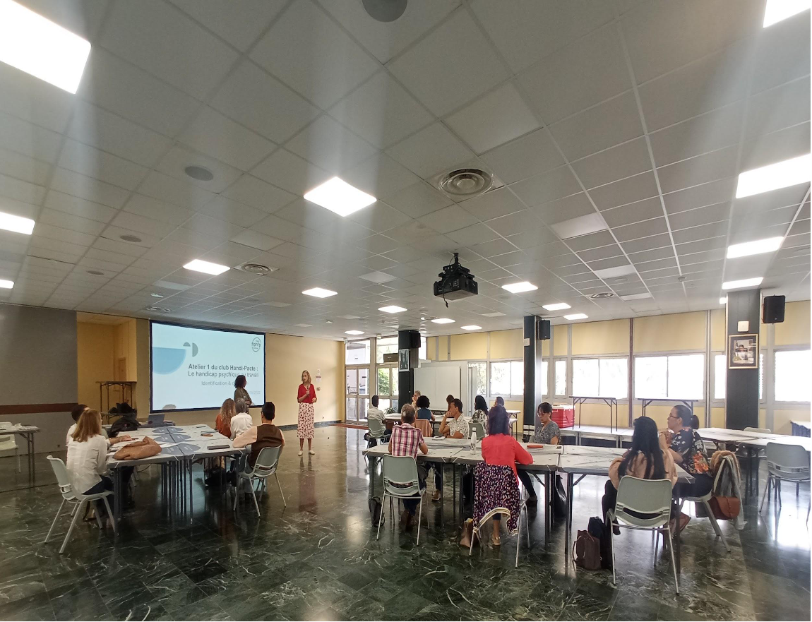 Salle de réunion pour les ateliers