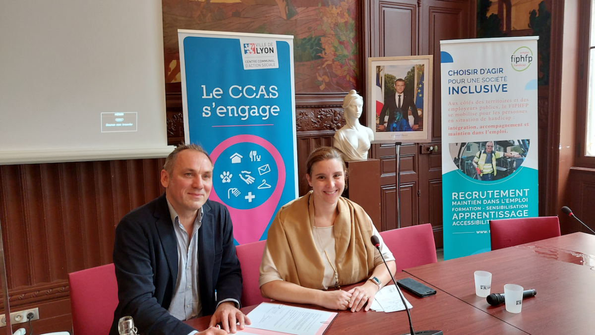 signature de la convention CCAS Lyon