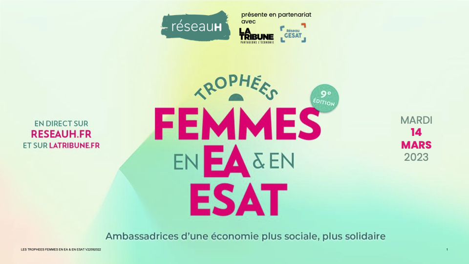 affiche femmes en EA et en ESAT 