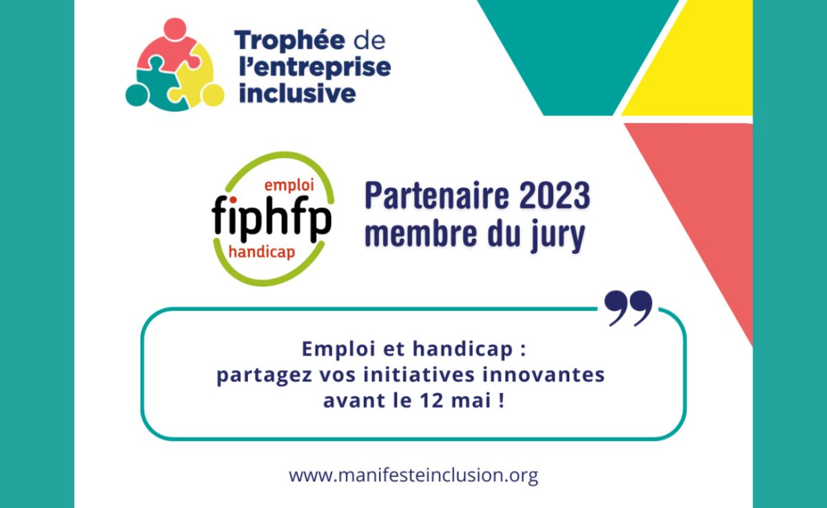 visuel FIPHFP partenaire du Trophée de l'entreprise inclusive