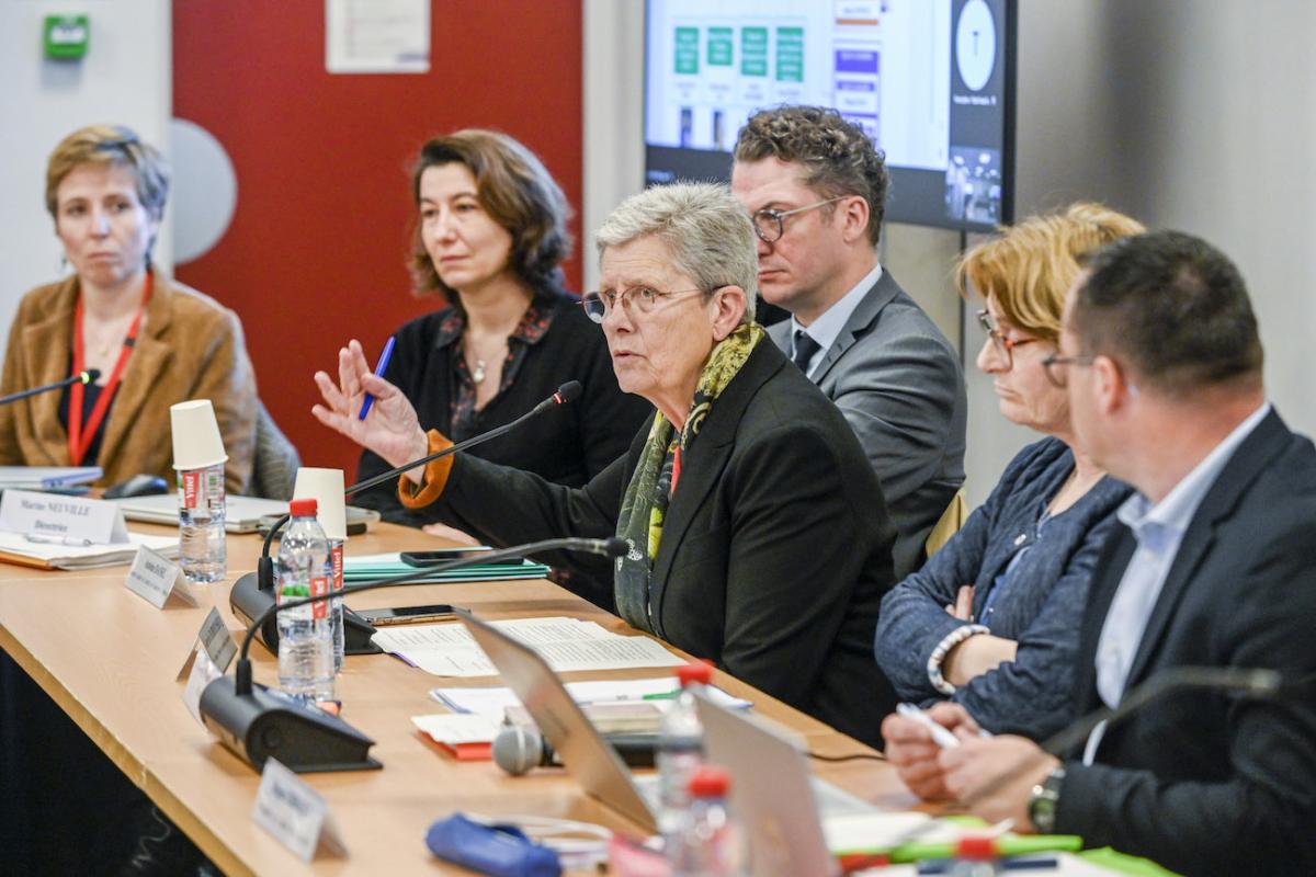 Geneviève Darrieussecq, ministre déléguée auprès du ministre des Solidarités, de l'Autonomie et des Personnes handicapées, chargée des Personnes handicapées