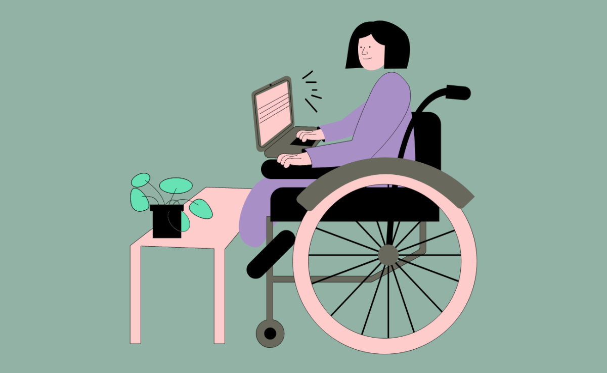 illustration personne en situation de handicap 