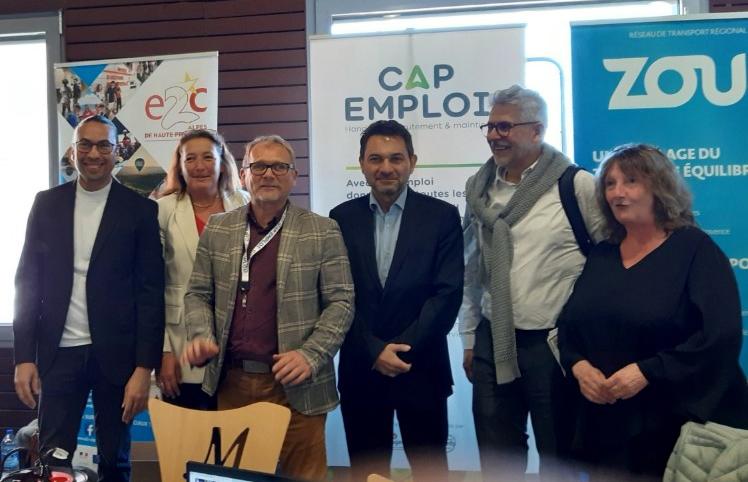 Thierry Allemand & Gilles Pons, Directeur Cap Emploi 04
