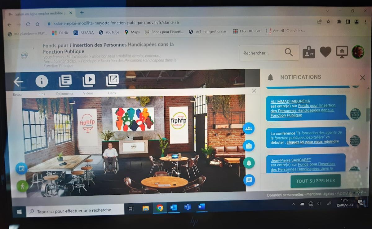 Salon virtuel de l'emploi public à Mayotte