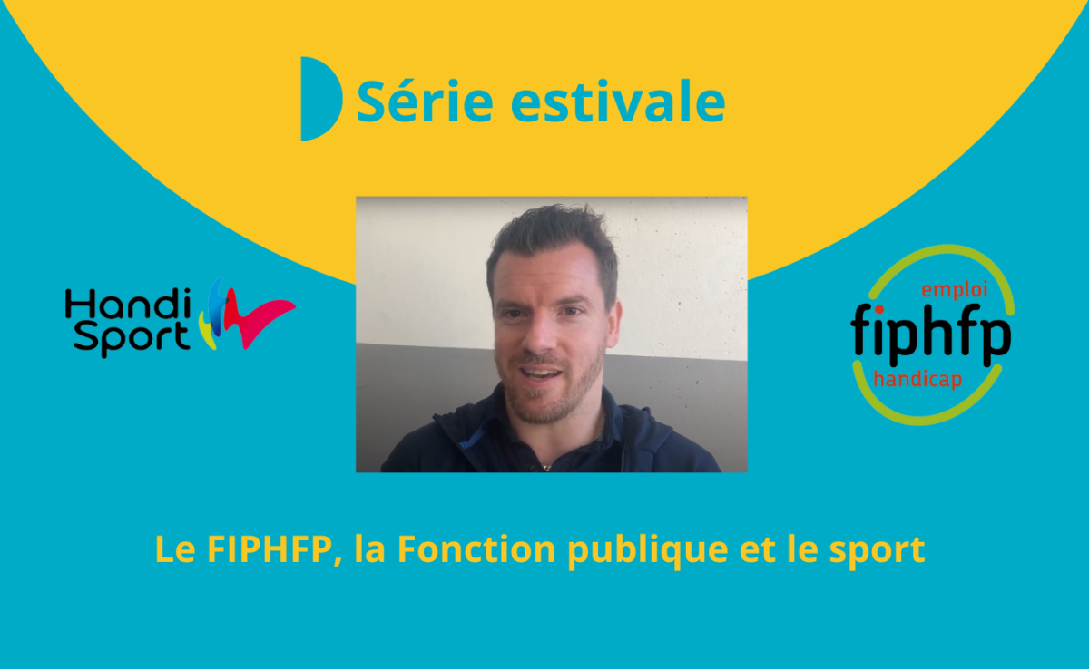 Florian Merrien, pongiste handisport et fonctionnaire au sein du département de la Seine-et-Marne