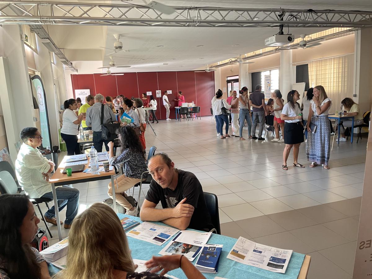 forum des métiers La Réunion 10 octobre