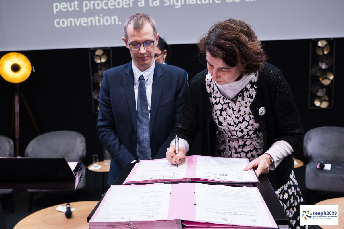 signature de la convention