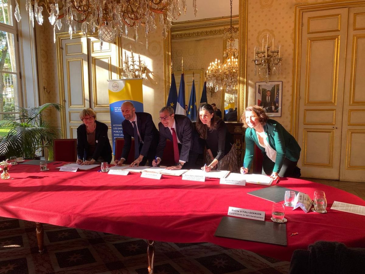 signature de la convention