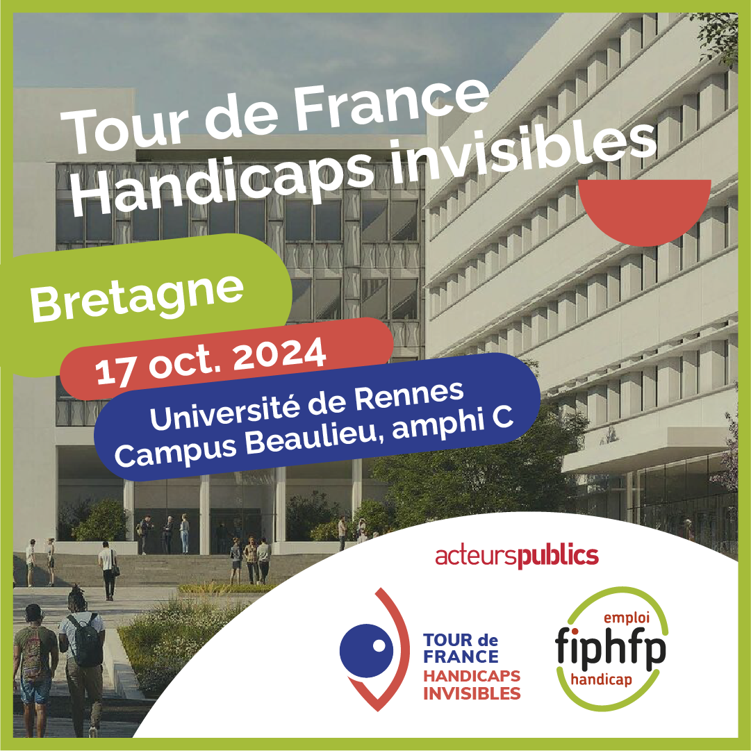 Tour de France des handicaps invisibles - Bretagne - 17 octobre 2024 - Université de Rennes - Campus Beaulieu, amphi C