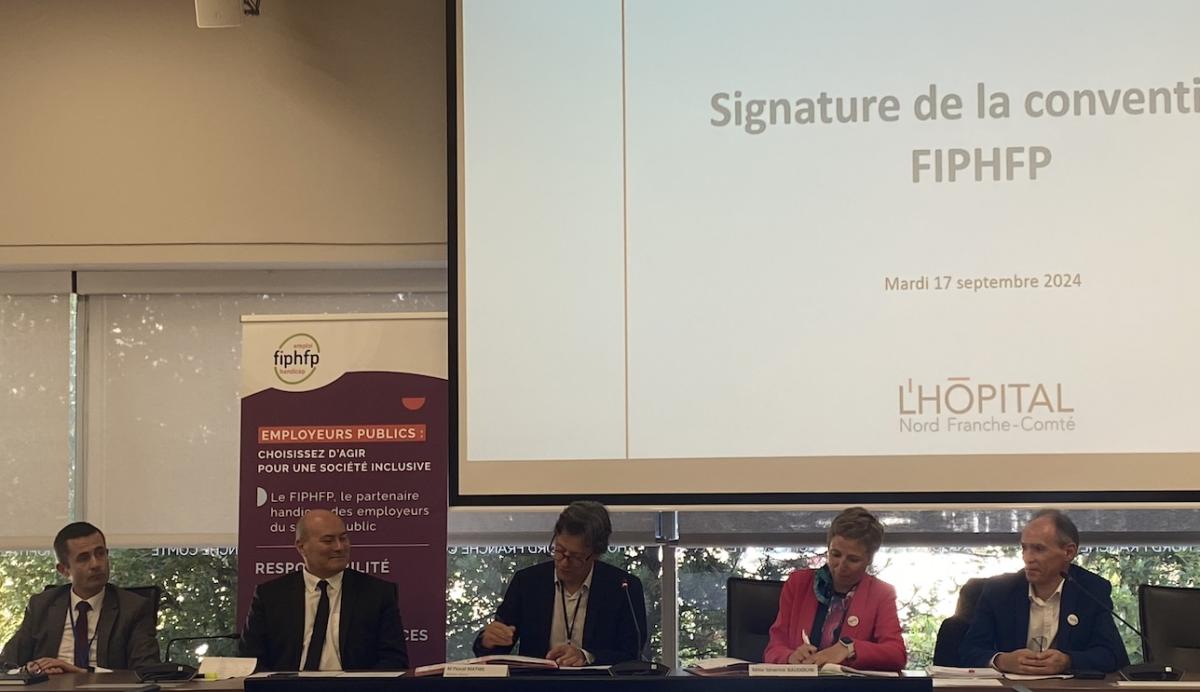 signature de la convention 