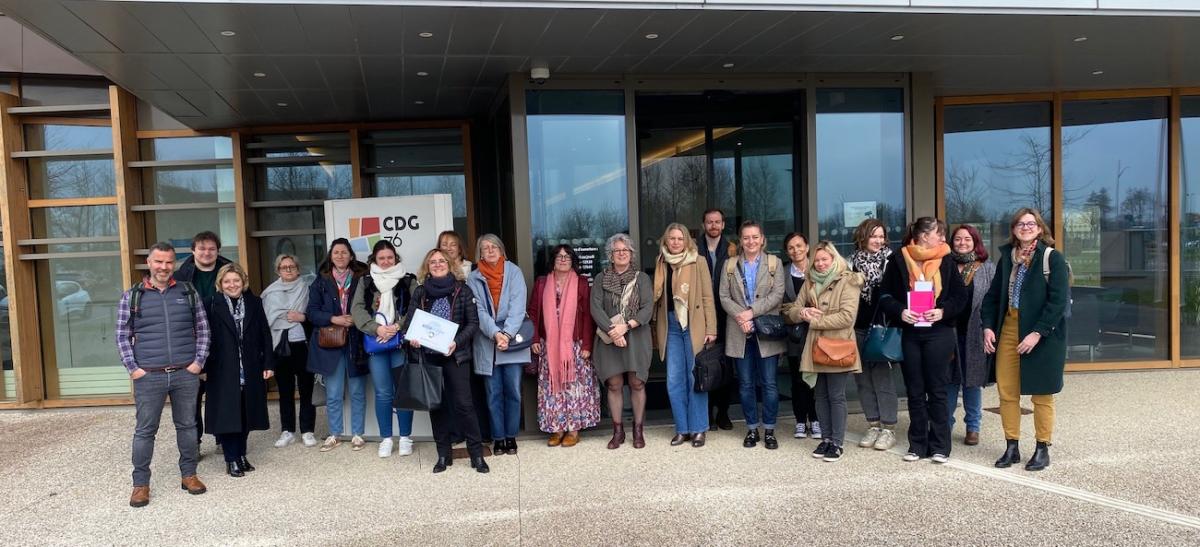 Participants à la réunion du club des employeurs conventionnés