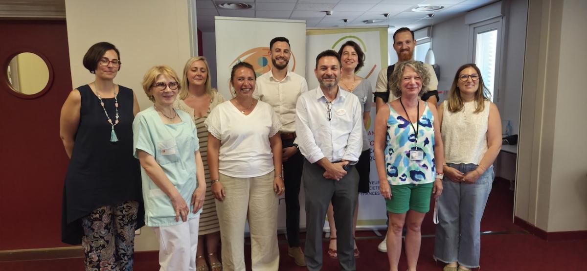 Participantes et participants à la signature de convention entre le FIPHFP et le centre hospitalier de la Dracénie