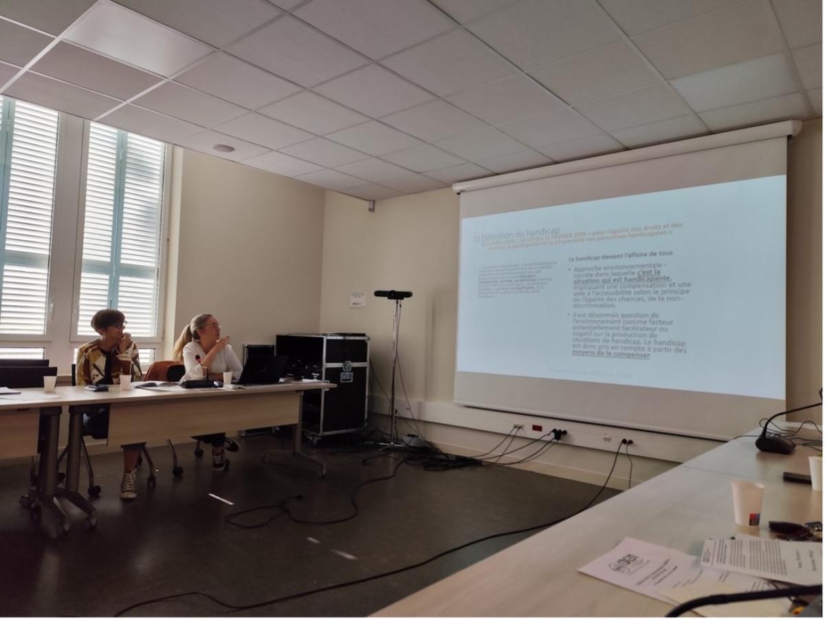 Intervention d'Anna Fornerod en présentiel devant les CDG d'Occitanie