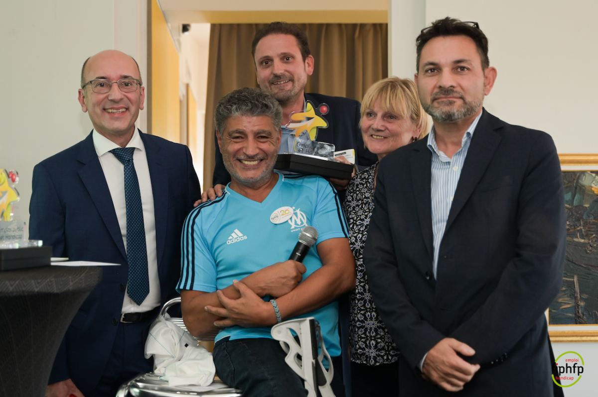 Equipe de la Métropole de Nice, aux côtés d'Adda Abdelli et Thierry Allemdand