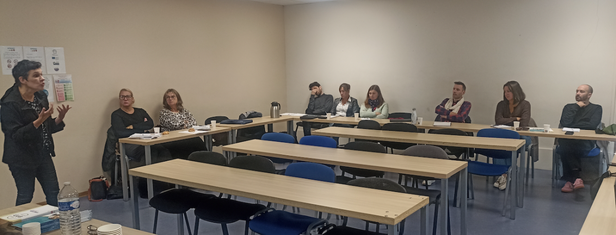 Participants à la rencontre entre le FIPHFP Hauts-de-France et le réseau Comète France