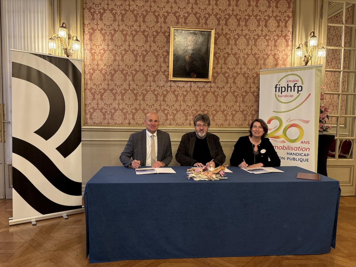 Photographie des signataires