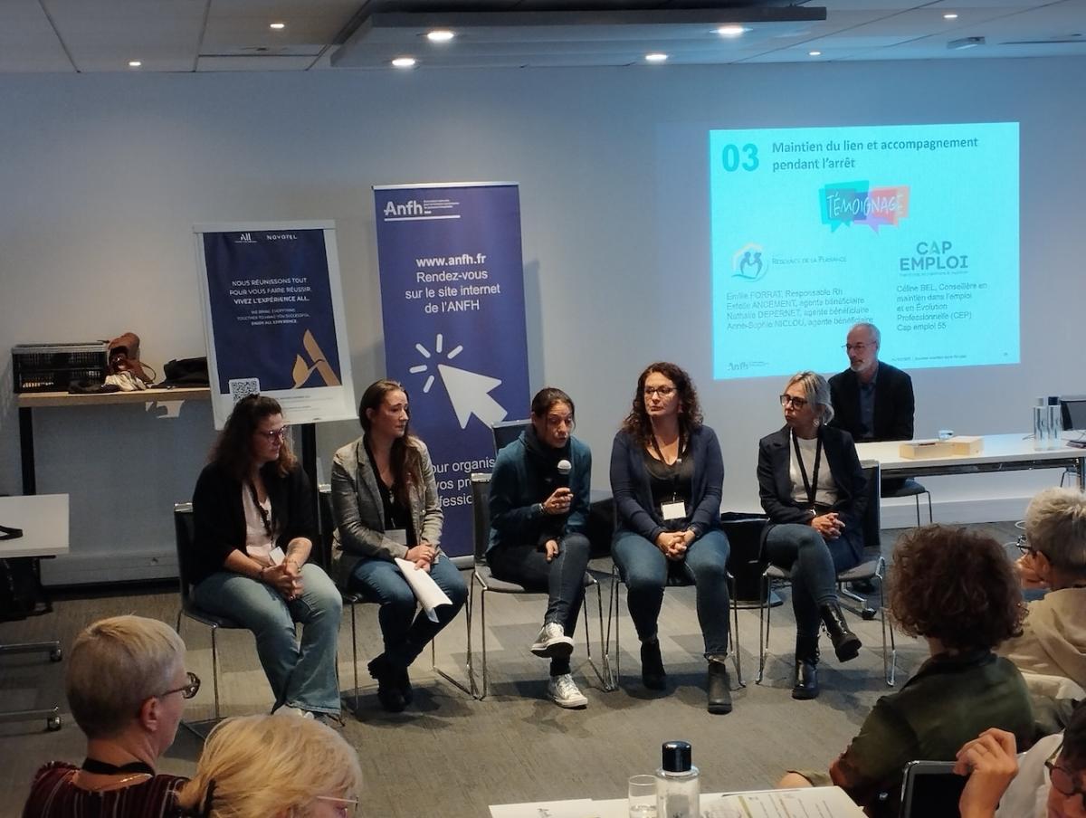 Table ronde organisée à l'occasion de la journée partenariale à nancy