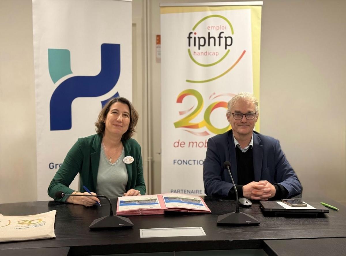 Photographie des signataires Marine Neuville et Yannick Heulot