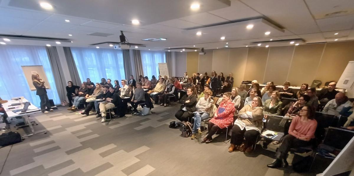 Vue de la salle et des participantes à journée dédiée au maintien dans l'emploi en Grand Est, le 27 janvier 2025