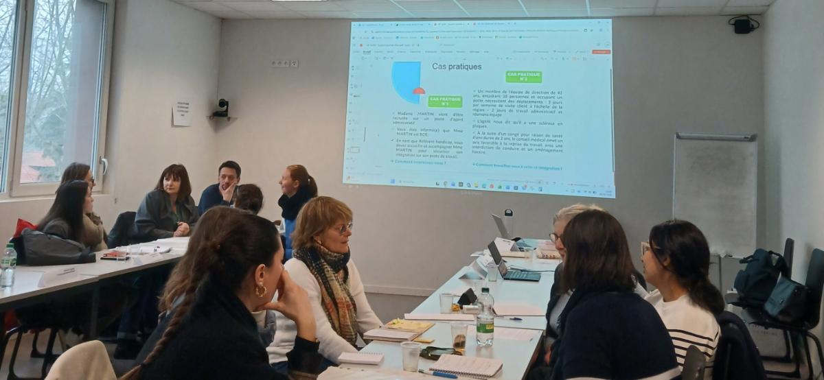 Journée d'accueil nouveaux référents handicap
