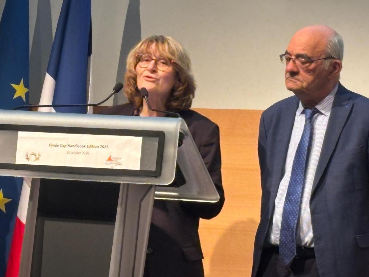 Prise de parole de Françoise Descamps-Crosnier, présidente du Comité national du FIPHFP
