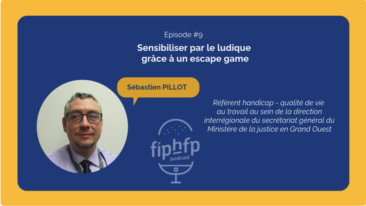 Visuel podcast sensibiliser par le ludique grâce à un escape game