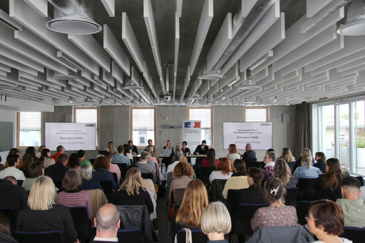 Photographie prise lors du colloque